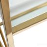 Стеллаж с прозрачным стеклом (золотой) GY-SH8711GOLD