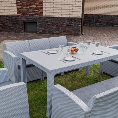 Комплект мебели GRAND LANA DINING XL светло-серый