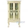Витрина MK-CAB06/DISP MK-2467-IV 76х45х142 см Слоновая кость
