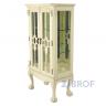 Витрина MK-CAB06/DISP MK-2467-IV 76х45х142 см Слоновая кость