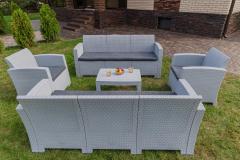 Комплект мебели GRAND LANA XL светло-серый