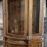 Витрина MK-2403-AB 1-дверная 130х50х237 см Античный бежевый