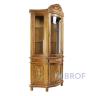 Витрина MK-2403-AB 1-дверная 130х50х237 см Античный бежевый