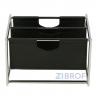 Газетница MK-2366-BL 42х30х26 см Черный