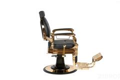 Барбер кресло CAESAR Gold Black