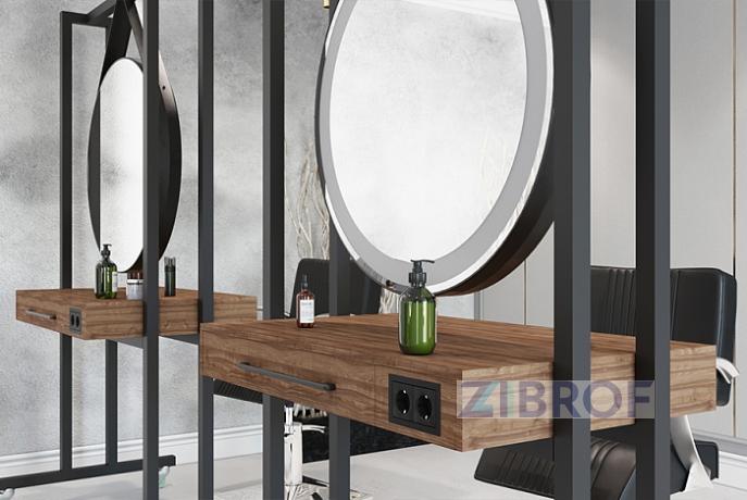 Зеркало парикмахерское TARUS DUO EDGE