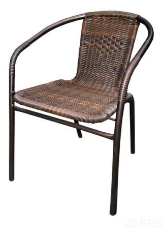 Стул из иск. ротанга Асоль TLH-037B-R3 Brown