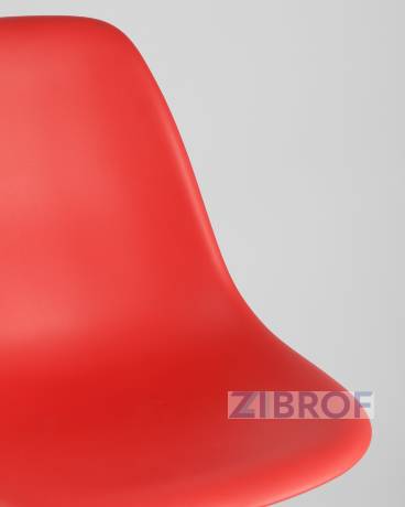 Стул Style DSW красный, высокопрочный литой полипропилен, сталь, натуральный массив бука, 10 шт.