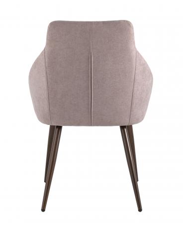 Стул Квини розовый обивка плотная ткань, стальные ножки