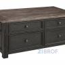 Столик коктейльный Tyler Creek T736-20 66х117х49 см Коричневый