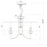 Подвесной светильник Maytoni ARM006PL-06G