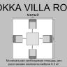 Плетеный комплект мебели MOKKA VILLA ROSA (4 персоны) + 8 подушек
