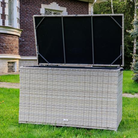 Сундук для хранения KARL 120 c колесиками бежевый