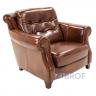 Кресло MK-6502-CGL 114х110х96 см Коньячный