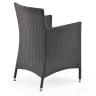 Комплект мебели из искусственного ротанга - Palermo black