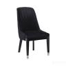 Стул велюровый черный 48MY-3526 BLK