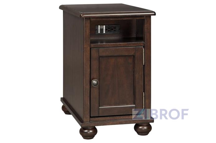 Тумба прикроватная Barilanni  T934-7W9 35х61х59 см Коричневый