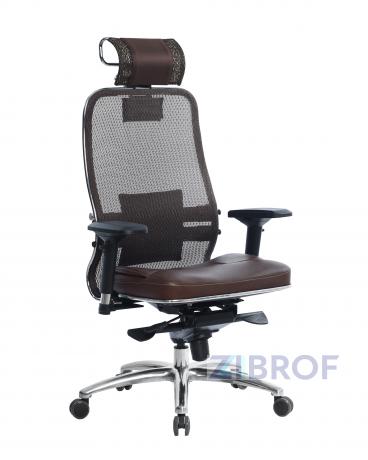 Офисное кресло Samurai SL-3.03 темно-коричневое