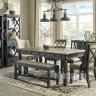 Буфет Tyler Creek D736-60 147х46х92 см Черный/Серый