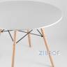EAMES D100, 4 стула Eames белых