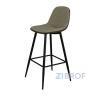 Стул UDC5122 Caipirinha MK-7210-BR барный 48х48х97 см Серый/Коричневый