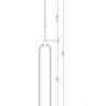 Подвесной светильник Maytoni MOD017PL-L13G