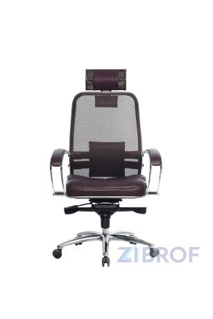 Офисное кресло Samurai SL-2.03 темно-бордовое