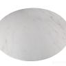 160KD-60090 Стол обеденный, мрамор Volakas, экокожа бежевая d160*75см