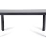 "Венето" обеденный стол из HPL 160х80см, цвет "серый гранит", каркас черный