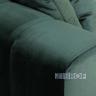 Диван Ralph трехместный раскладной серо-зеленый GD-RALPH-3-6