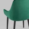 Стул Диана изумрудный, обивка мебельный велюр