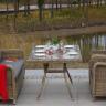 "Гляссе" диван соломенный