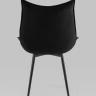 Стул обеденный для кухни Осло велюр черный