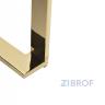 Тумбочка Golden Prism коричневая/золото