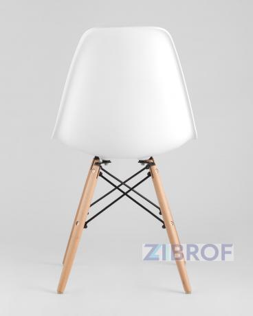 Eames D70, 2 стула Eames DSW белые