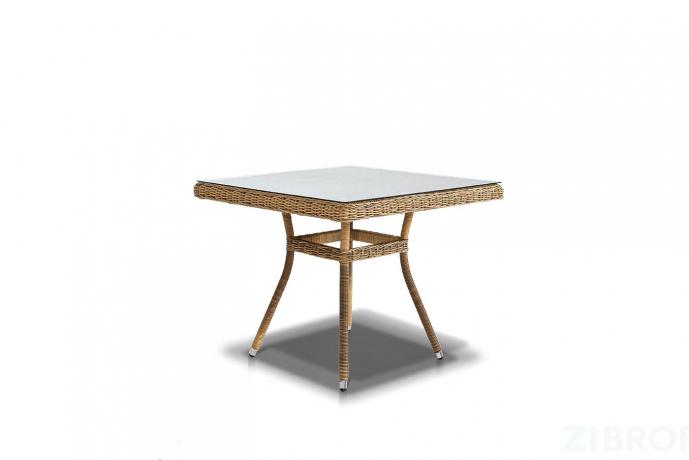 "Айриш", стол, соломенный 900х900