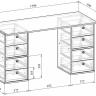 Стол письменный Прайм-60 белый MAS_STL-PRAIM-60-BT