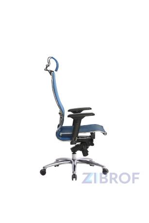 Офисное кресло Samurai S-3.03 синее