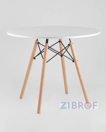 стол Eames 120*80, 4 стула Eames DAW