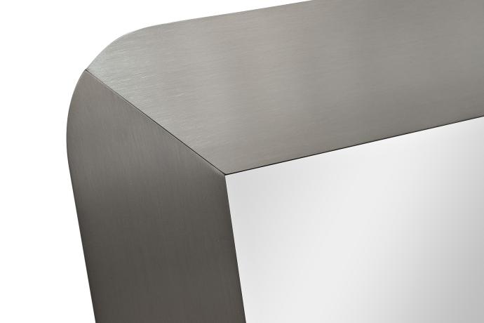 58DB-14803 Зеркало рама нерж.сталь/мат.никель 210*68*7,5см
