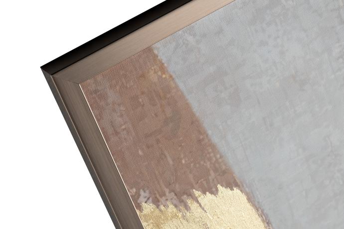 89VOR-GOLDEN ART-2 Холст "Золотое искусство-2" 70*100 см,багет латунь, зол.поталь