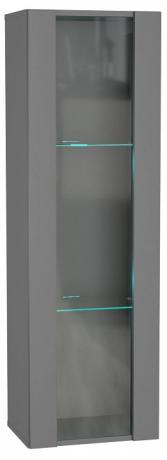 Тумба-витрина Point ТИП-21 графит серый NKM_71775200