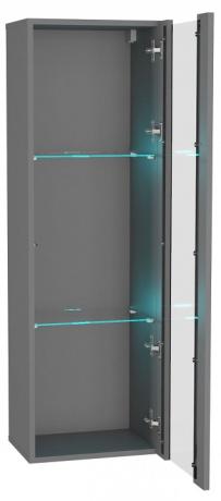 Тумба-витрина Point ТИП-21 графит серый NKM_71775200