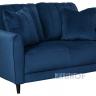 Диван Enderlin 1780135 2-местный 150х97х91 см Синий