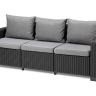 Комплект мебели California 3 Seater Set, серый