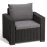 Комплект мебели California 3 Seater Set, серый
