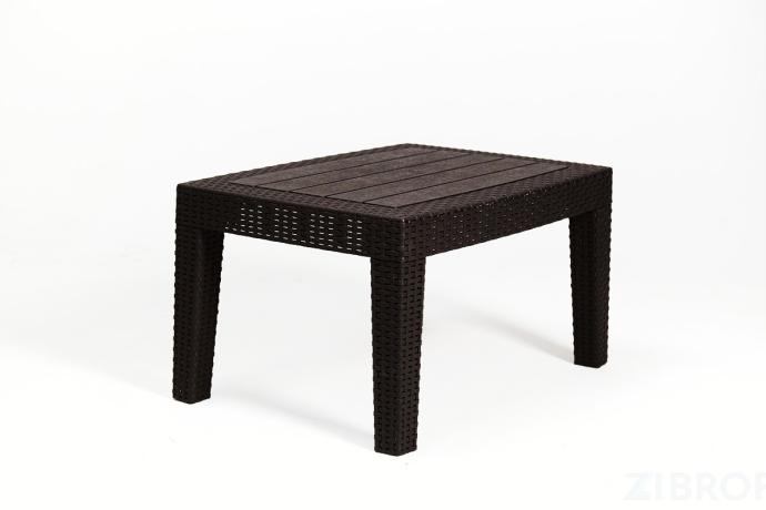 Rattan premium, столик журнальный, венге