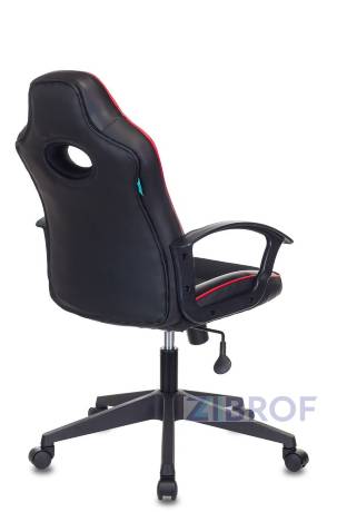 компьютерное игровое Бюрократ VIKING-11/BL-RED черный/красный обивка экокожа/ткань крестовина пл