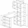 Стол компьютерный Рикс-25 белый MAS_Riks-25BEL