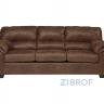 Диван Bladen 1200036 3-местный раскладной 229х91х97 см Коричневый